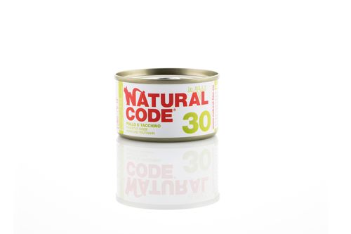Natural code 30 gatto pollo e tacchino jelly