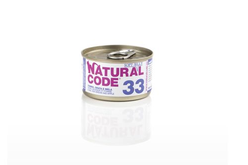 Natural code 33 gatto tonno orata e amaranto soft jelly