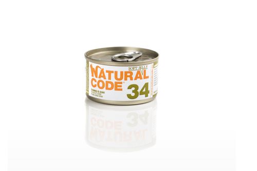 Natural code 34 gatto tonno e kiwi soft jelly