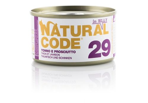 Natural code 29 gatto tonno e prosciutto soft jelly