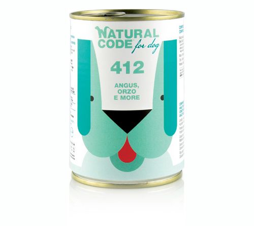 Natural code 412 cane angus farro e more