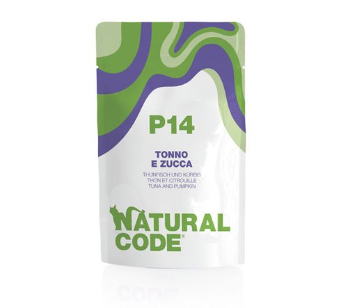 Natural code P14 gatto tonno e zucca