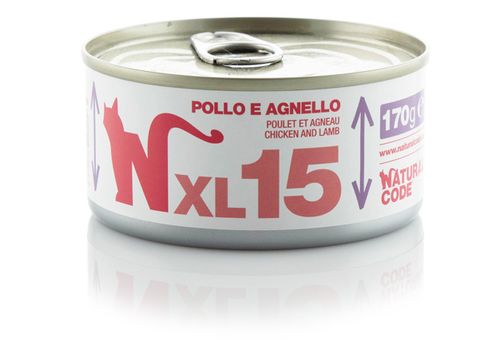 Natural code xl 15 gatto pollo e agnello