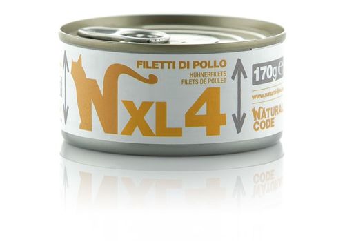 Natural code xl 4 gatto filetti di pollo