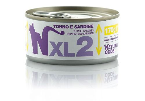 Natural code xl 2 gatto tonno e sardine