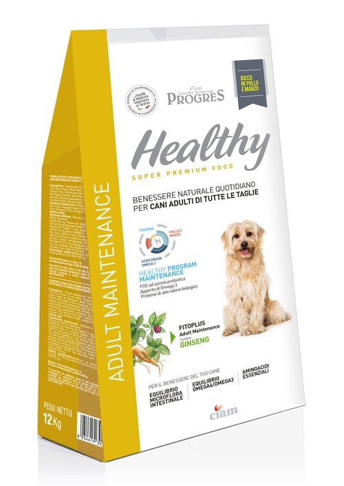 Fito progres cane healty adult mantenimento pollo e manzo