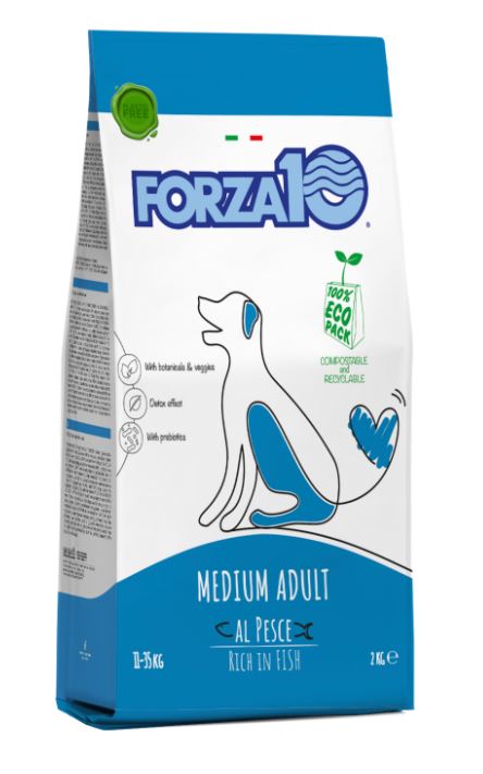 Forza 10 cane medium adult mantenimento pesce