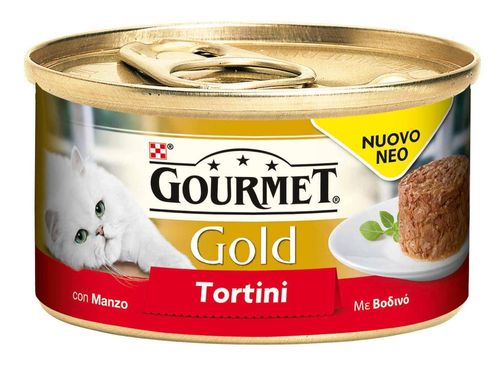Gourmet gold tortini con manzo