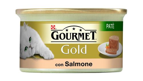 Gourmet gold pate con salmone
