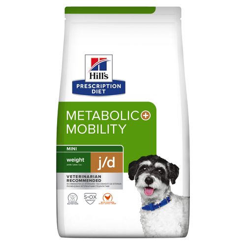 Hill's cane j/d mini metabolic + mobility pollo