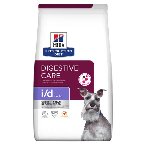 Hill's cane i/d low fat digestive care
