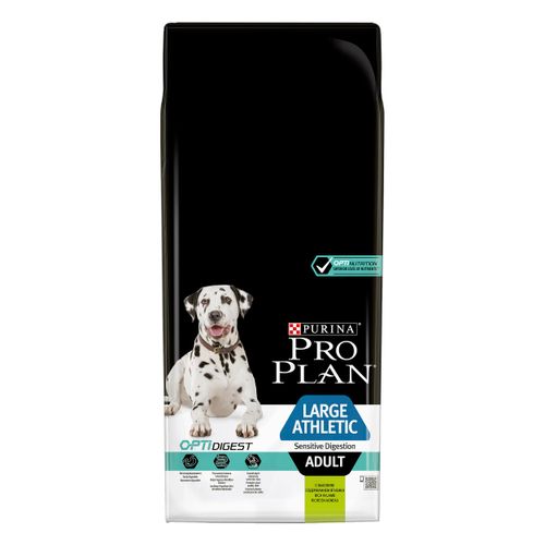 Purina proplan adult large athletic sensitive digestion optidigest agnello