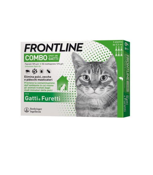 Frontline - Combo Per Gatti 6 Pipette 0,5 ml