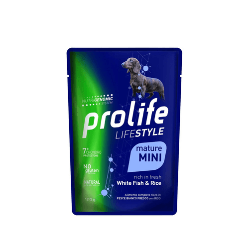 Prolife - Per Cani W Busta LS MAT.Pesce Bianco
