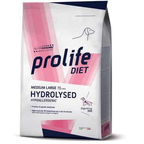 Prolife - Diet Per Cani Hydrolised Lamb M/L