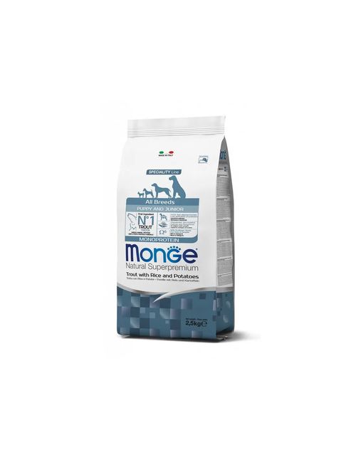 MONGE NATURAL Cane Puppy All Breeds Trota