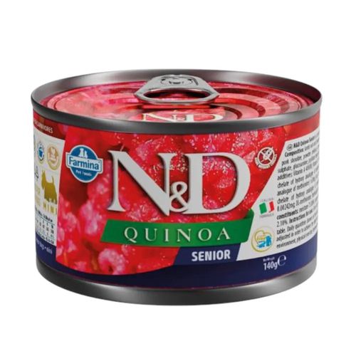 Umido N&D Quinoa Senior Agnello cane