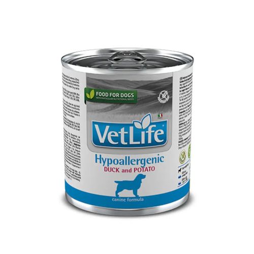 Umido Vet Life Hypoallergenic cane Anatra & Patate