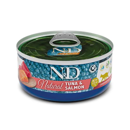 Umido N&D Natural Tonno & Salmone