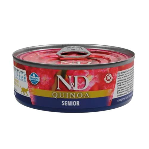 Umido N&D Quinoa Senior Agnello gatto