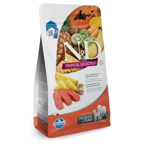 N&D Tropical Selection Salmone & frutti tropicali