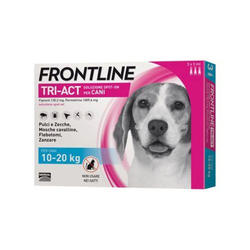 Frontline Triact 10-20 kg 3 pipette