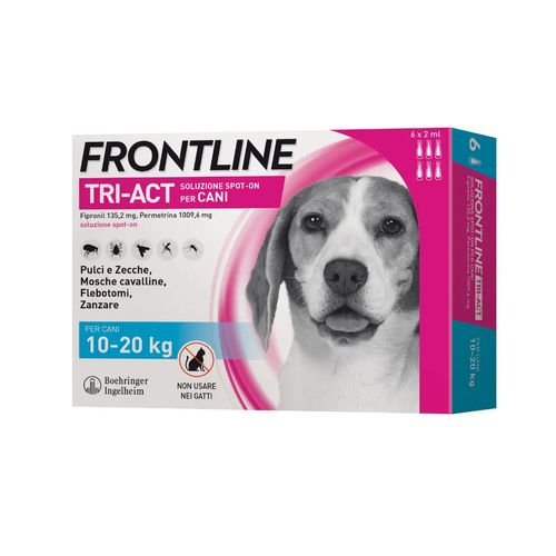 Frontline Triact 10-20 kg 6 pipette