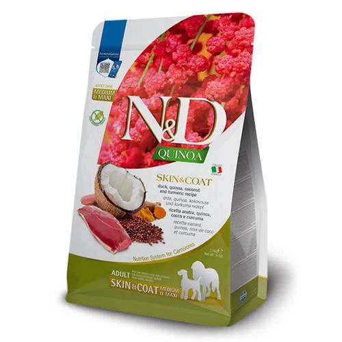 Farmina N&D Quinoa Skin&Coat Anatra cane adult