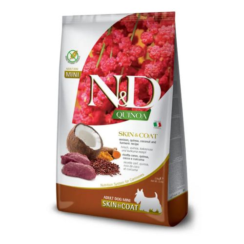 Farmina N&D Quinoa Skin&Coat Cervo cane adult mini