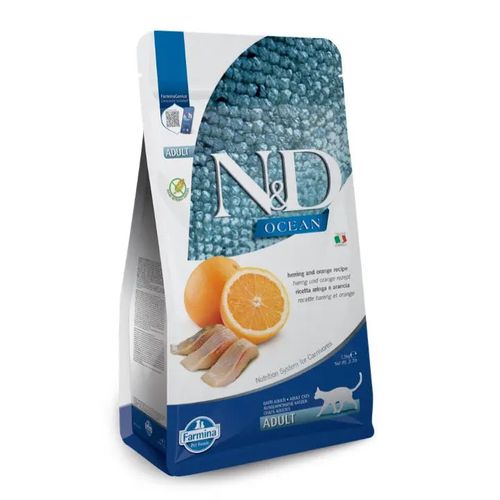Farmina N&D Ocean Aringa & Arancia gatto